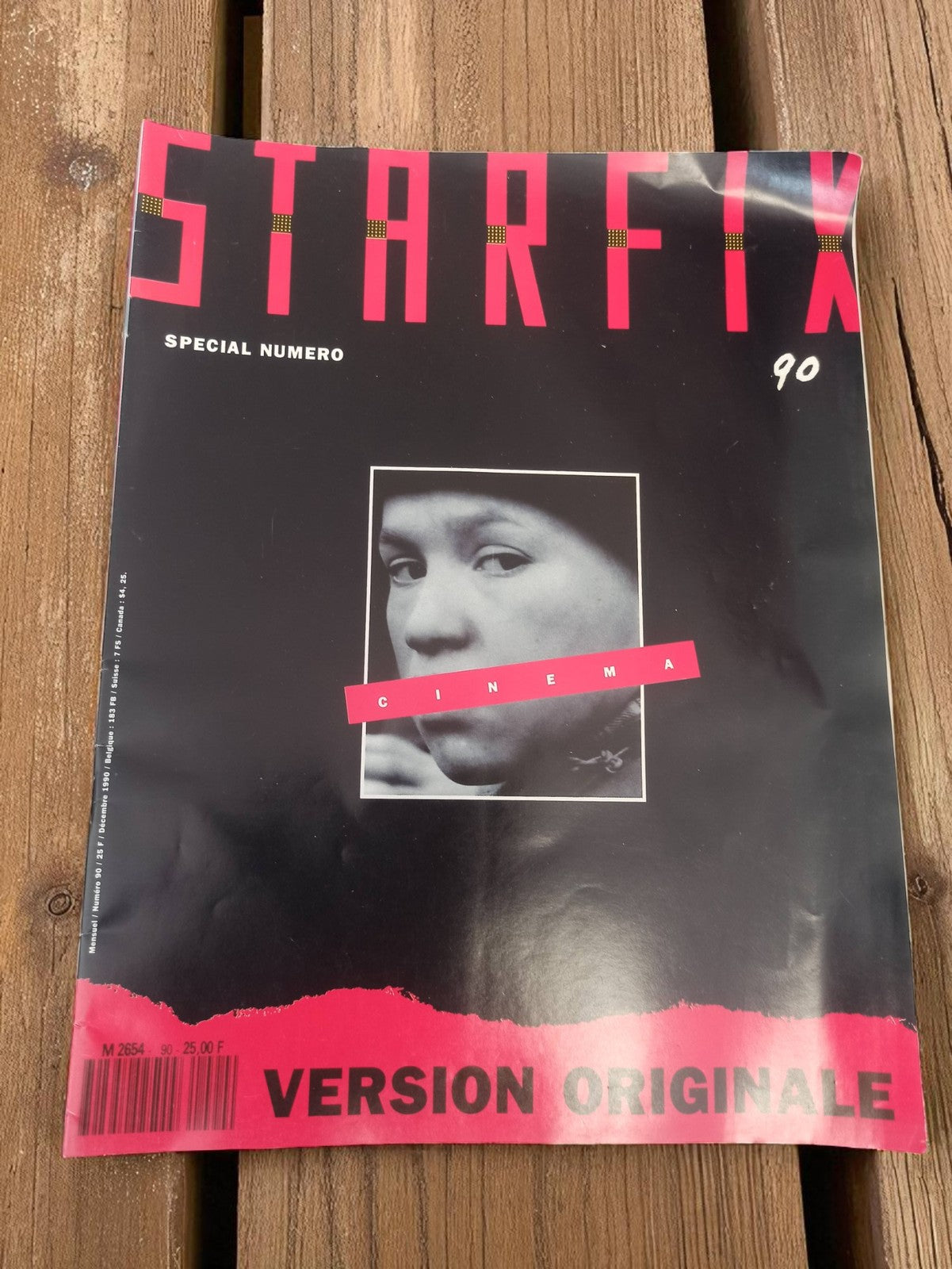 Vintage magazine cinéma Starfix ancien numéro collection très bon état