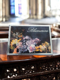 Miniature parfum Blumarine boîte décor floral eau de toilette mini flacon