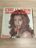 Vinyle 45 tours Sheila C'est le c?ur (les ordres du docteur) pochette photo