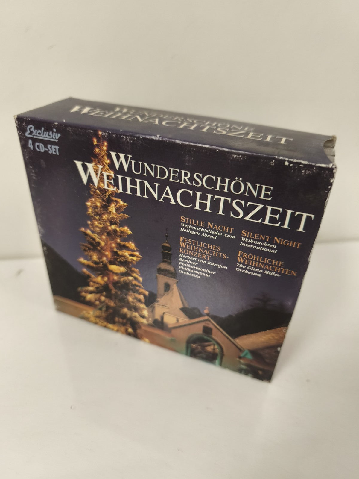 Coffret 4 CD Wunderschöne Weihnachtszeit Musique de Noël Allemande