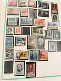 Timbres Australie lot thématiques 5c 1c 1960s oblitérés philatélie