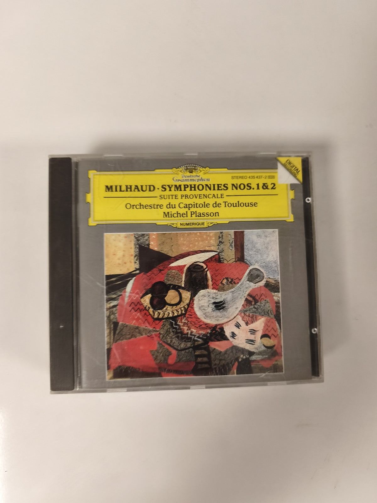 CD Milhaud Symphonies 1 & 2 Suite Provençale Orchestre Toulouse Michel Plasson