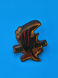 Vintage pin's Marius Ferrat fleur "Fleurit la vie" badge original déco