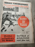 Journal ancien France Football 1969 Coupe du Monde Nancy Didi vintage sports