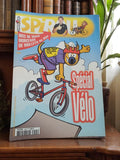 Magazine Spirou ancien Spécial Vélo n°3405 vintage années 90 BD rare