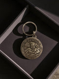 Porte-clés ancien vintage cuisinier relief rétro accessoire publicitaire