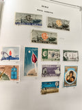 Timbres Dubaï poste aérienne oblitérés thématiques ONU espace UNICEF
