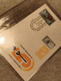 Enveloppe philatélique Cinquième Maccabiade 1957 Israël cachet commémoratif