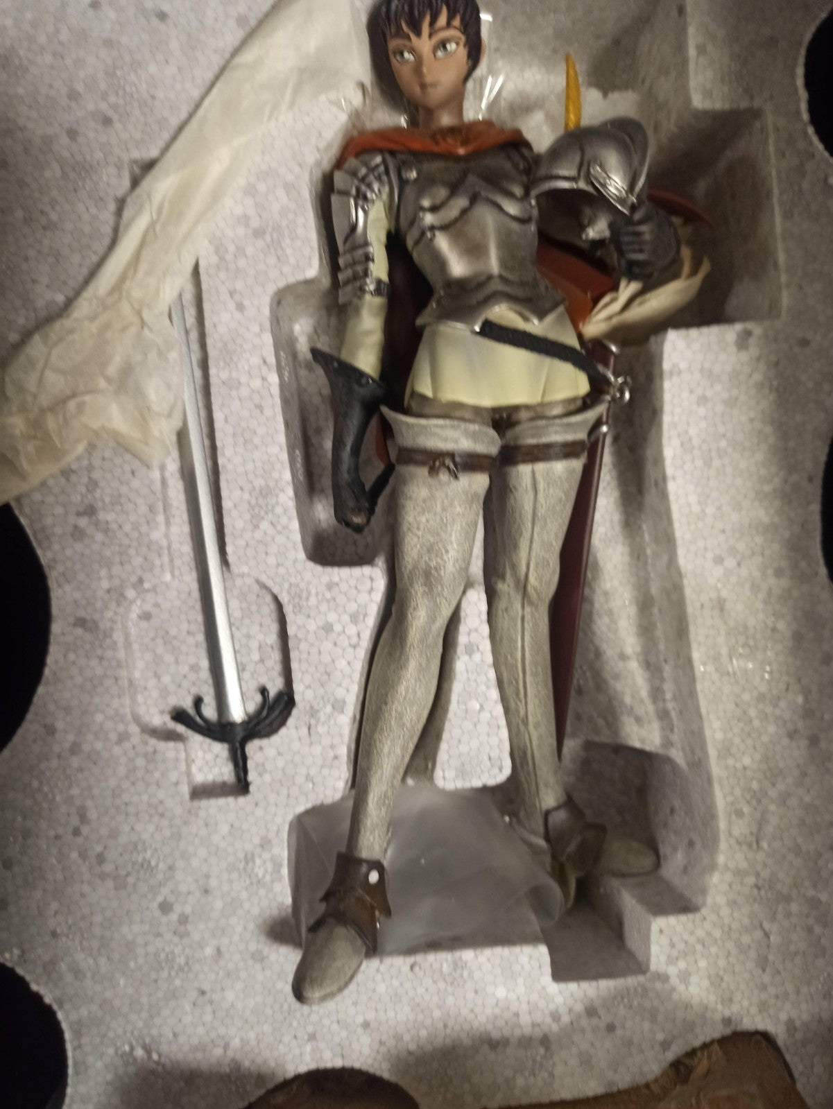 Figurine Berserk Casca Hawk Soldiers édition limitée n°0678 boîte noire