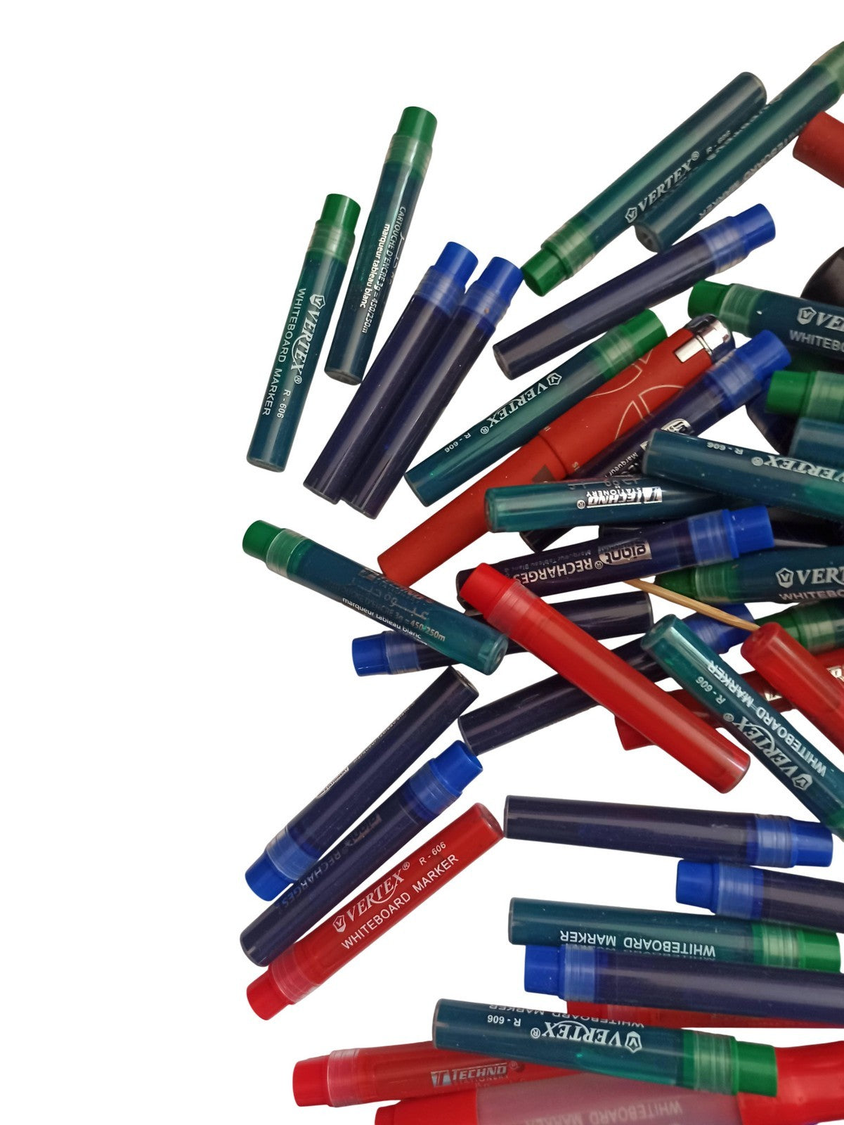 Lot recharges encre VERTEX ancien, cartouches stylo plume vintage écriture