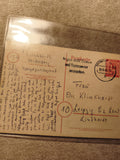 Carte postale Allemagne 1946 oblitérée timbre 12 pfennig Leipzig philatélie
