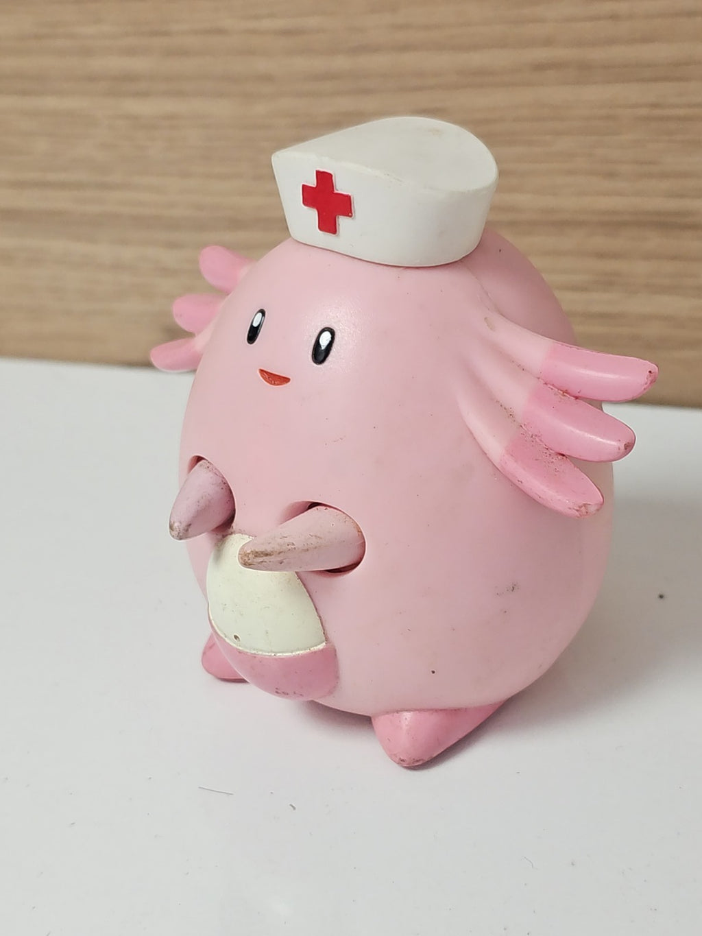 Grosse figurine rétro Pokémon Leveinard ancien, jouet vintage collection déco