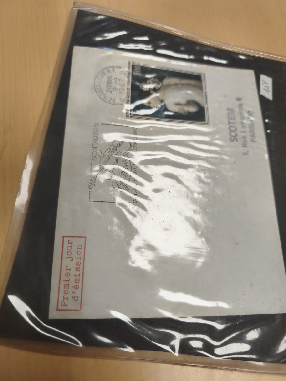 Enveloppe Premier Jour d'émission Montauban 1981, timbre art, philatélie