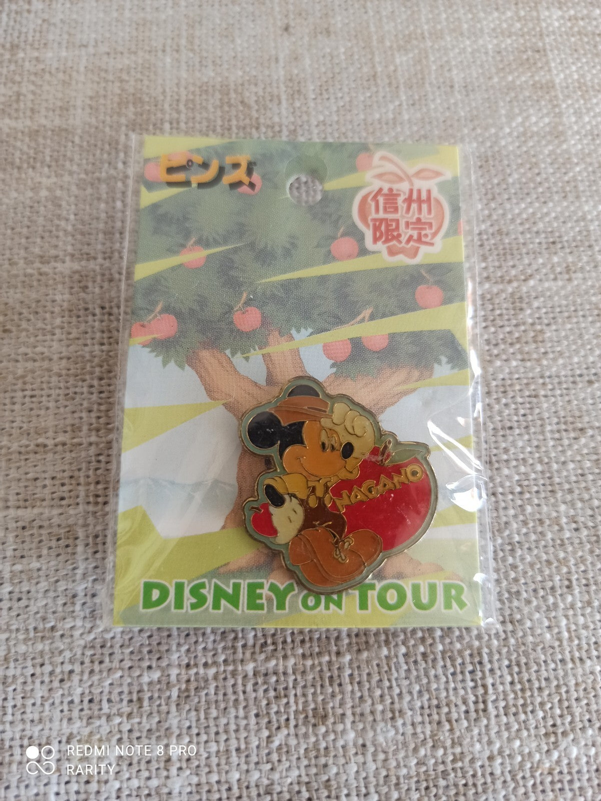 Pin's Disney Mickey Nagano Tokyo Disneyland Japon rare édition limitée