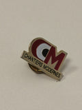 Pin's rétro ancien Chantiers Modernes, badge vintage collection, objet publicita
