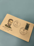 Enveloppe premier jour d?émission FDC Benvenuto Cellini 1971 avec timbre Italie