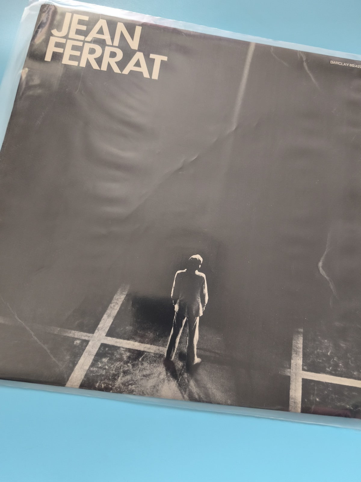 Vintage vinyle 33 tours Jean Ferrat ancien disque rétro chanson française collec