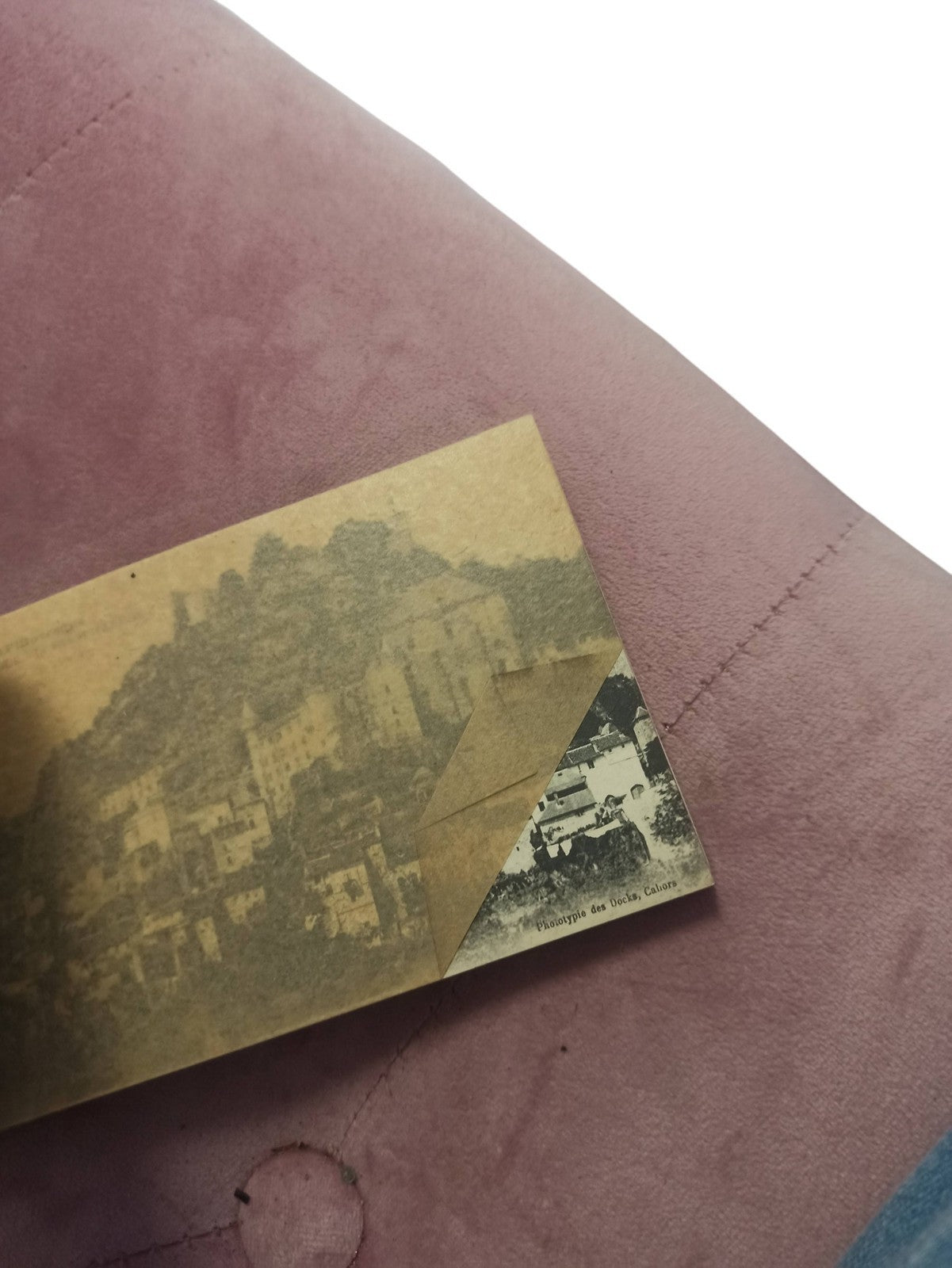 Album photo ancien Rocamadour 24 vues détachables vintage souvenir rétro