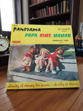 Vinyle 45 tours vintage Les Scarlet Papa aime maman pochette rétro années 60