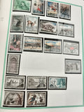 Timbres Espagne oblitérés animaux architecture personnages lot philatélie