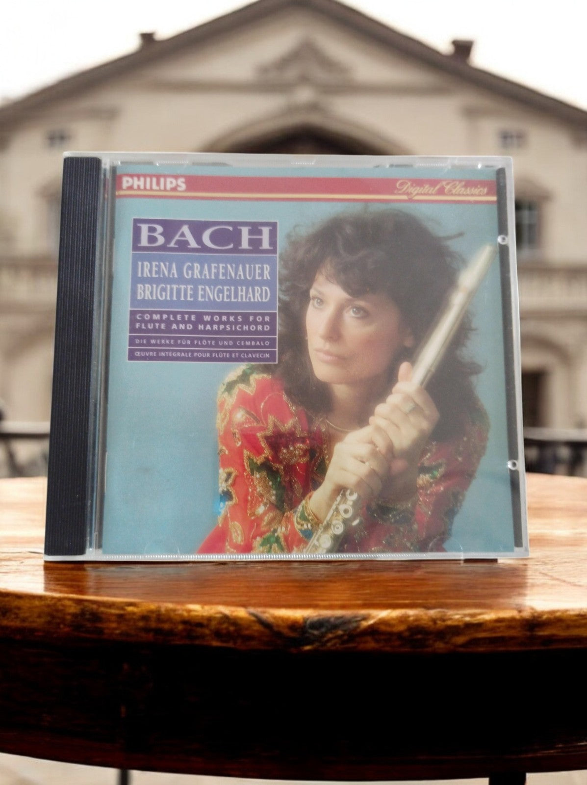 CD Philips Bach Flûte Clavecin Irena Grafenauer Brigitte Engelhard Vintage