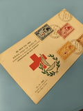 Ancienne enveloppe FDC Vietnam Croix-Rouge 1983 timbres premier jour collection