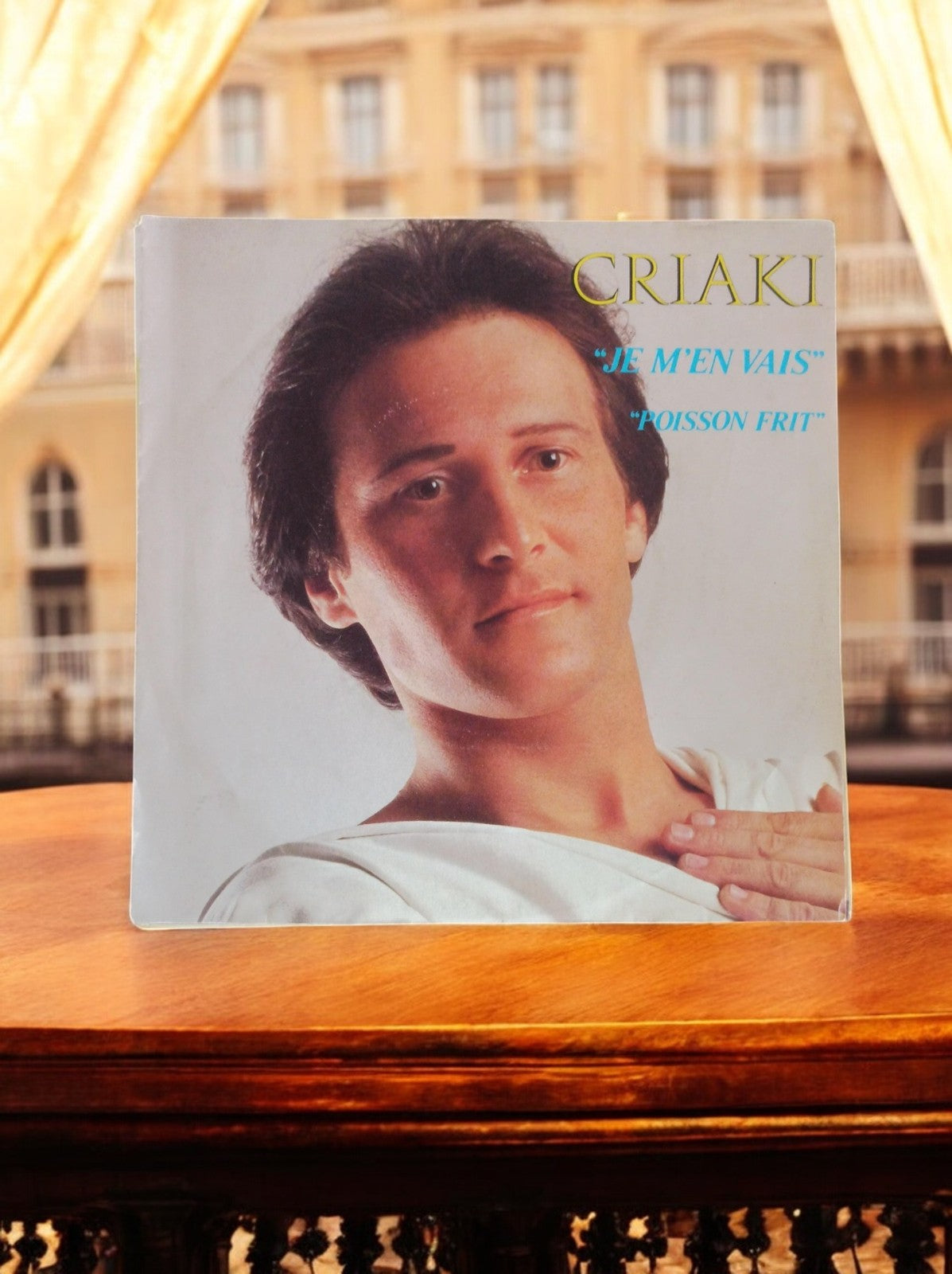 Vinyle 45T Criaki Je m’en vais Poisson Frit disque single pochette photo