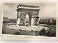 Carte postale ancienne Arc de Triomphe Paris CPA noir et blanc vintage
