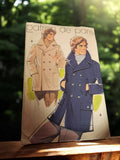 Patron de couture homme vintage Patron de Paris 8304 manteau caban ancien rétro