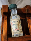 Mini bouteille vintage Sambuca Alpina Rossi rétro, étiquette d'origine, mignonet