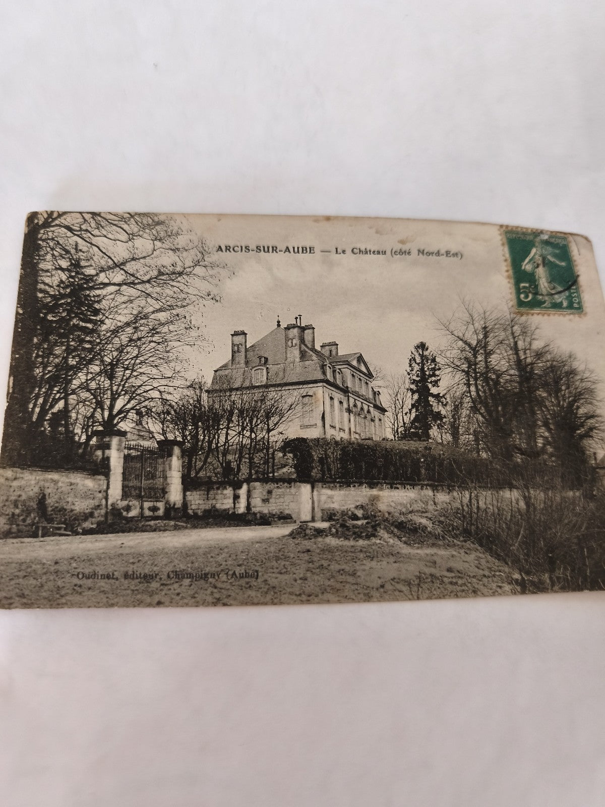 Carte postale ancienne vintage Arcis-sur-Aube France rétro collection
