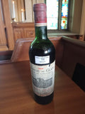 Bouteille vin Château du Glana 1970 Saint-Julien Bordeaux ancien