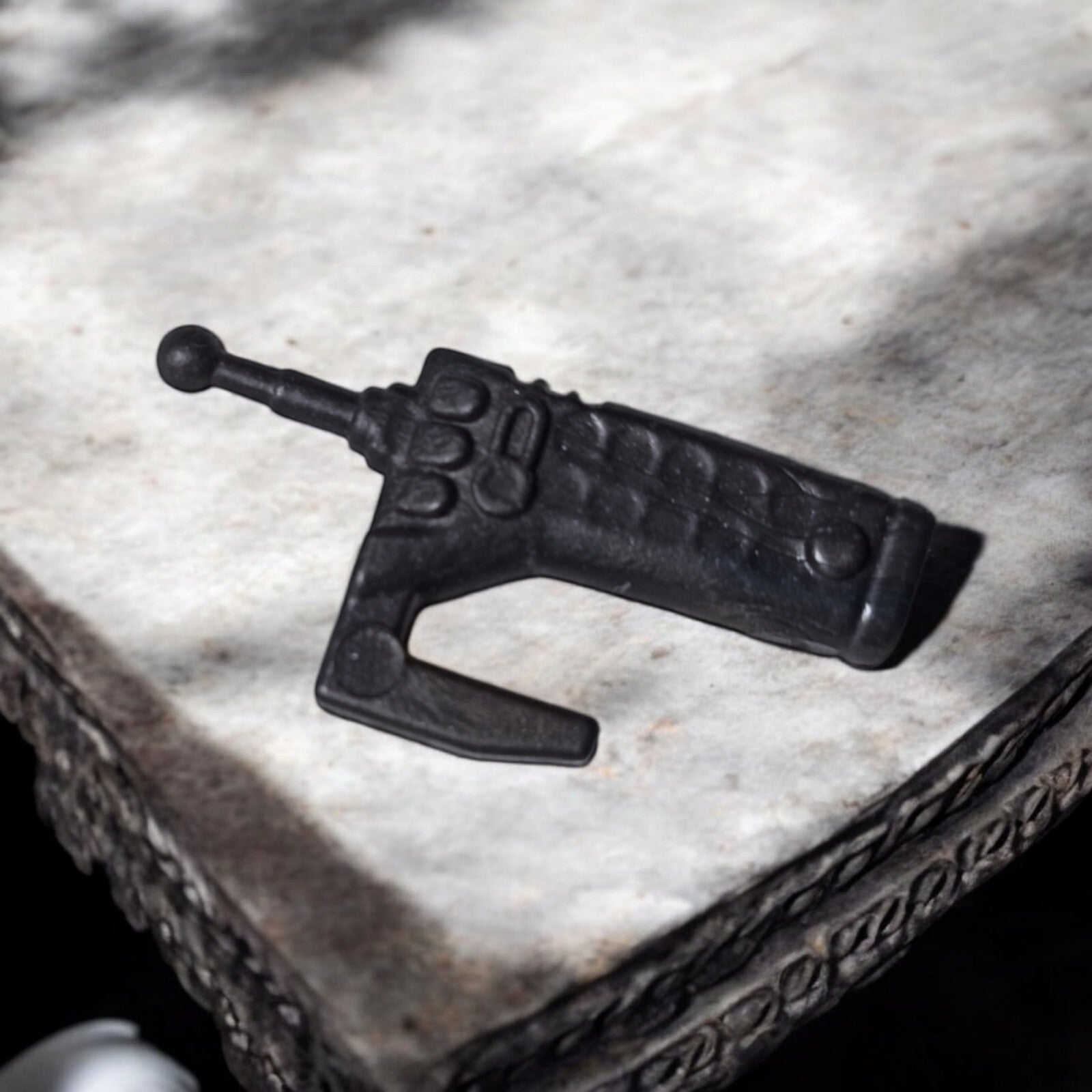 Accessoire pistolet noir vintage Gi Joe rétro jouet militaire figurine