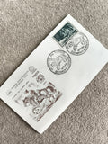 Lettre 1er jour émission 1964 Journée du Timbre Clermont-Ferrand cheval FDC