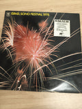 Vinyle 33T Israel Song Festival 1978 Eurovision Abanibi pochette feux d?artifice