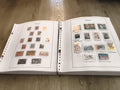 Lot de gros classeurs timbres France albums partiellement remplis philatélie