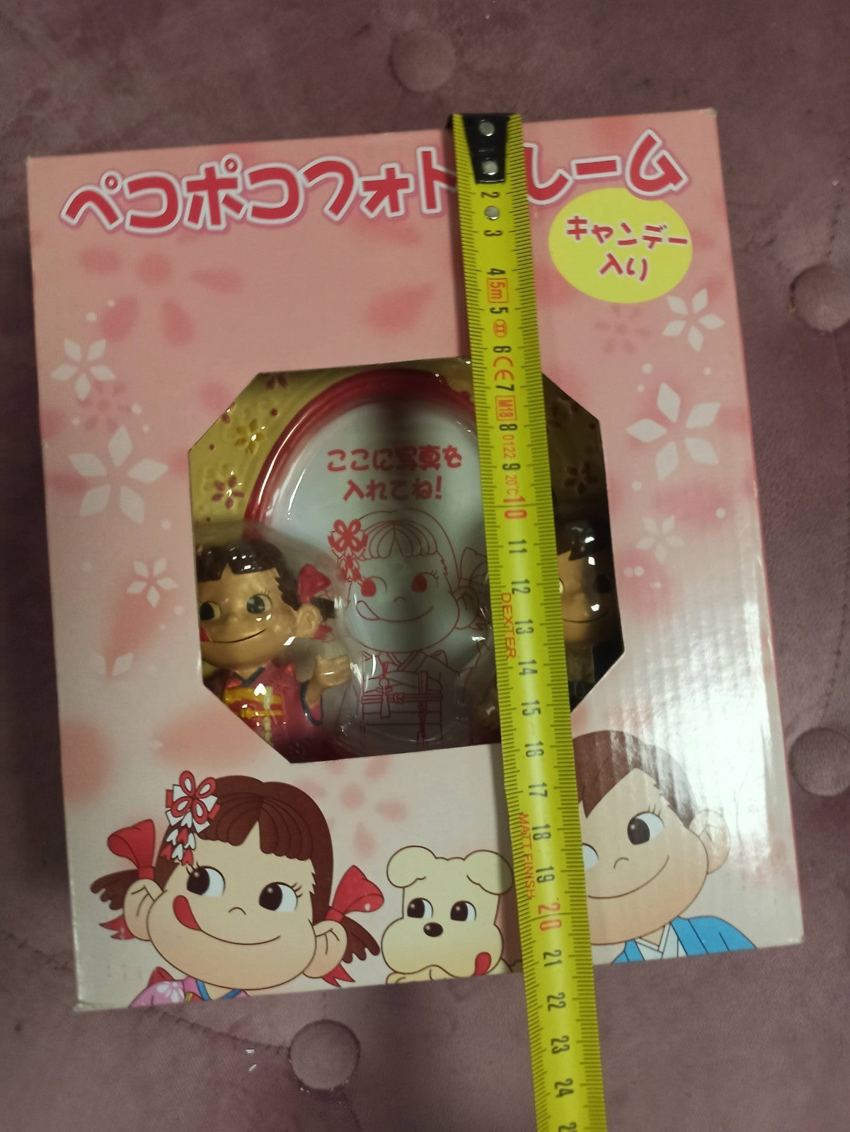 Cadre photo Peko Chan vintage neuf boîte Japan figurines décor kawaii
