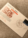 Lettre Premier Jour Japon Adult’s Day 1963 timbre cachet philatélie (Ref 12)