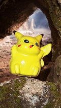 Figurine Pikachu Pokémon vintage jaune PVC - jouet ancien rare