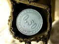 Jeton casino vintage métal 0,50 La Ciotat ancien token France