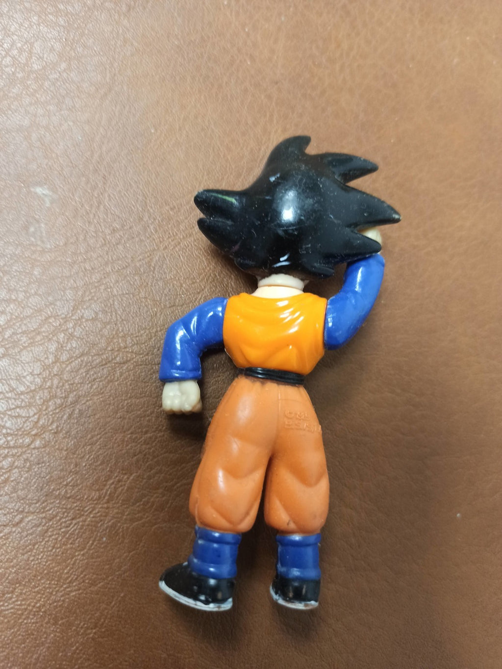 Figurine vintage Dragon Ball Z Goku jouet ancien rétro orange bleu