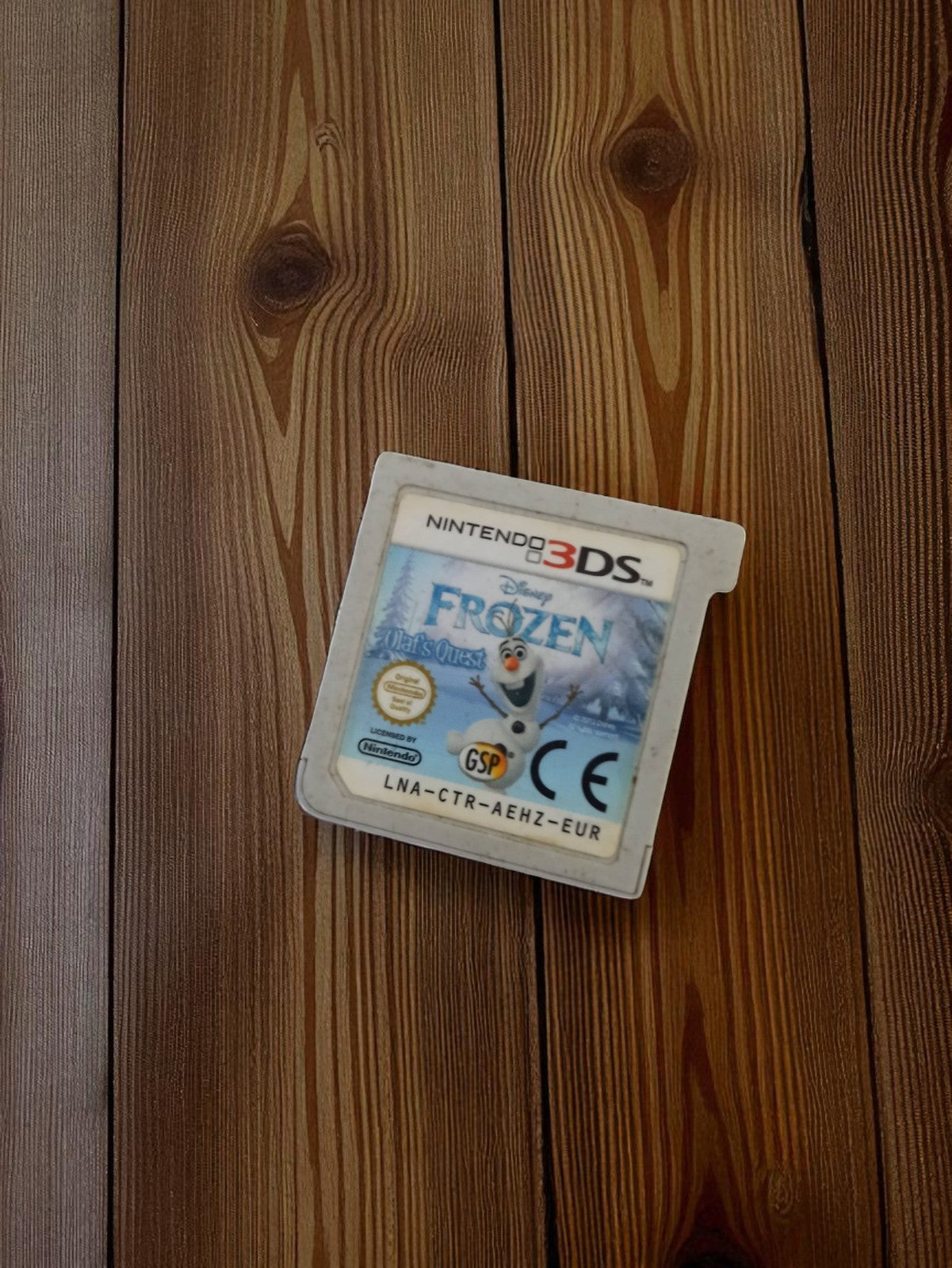 Cartouche Nintendo 3DS Frozen Disney Olaf’s Quest loose vintage jeu original