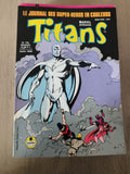 Comic Titans n°134 Marvel ancien mars 1990 super-héros Semic France vintage
