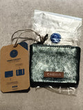 Pochette nano Cabaia brillante argentée neuve nano pocket porte-monnaie