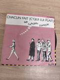 Vinyle 45 tours Chacun Fait (C'Qui Lui Plaît) Chagrin d'Amour pochette rose