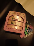 Polly Pocket maison compacte rose accessoires jouet vintage Mattel