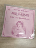 Vinyle 45 tours Joe Dassin C'est la vie Lily / Billy le Bordelais pochette rose