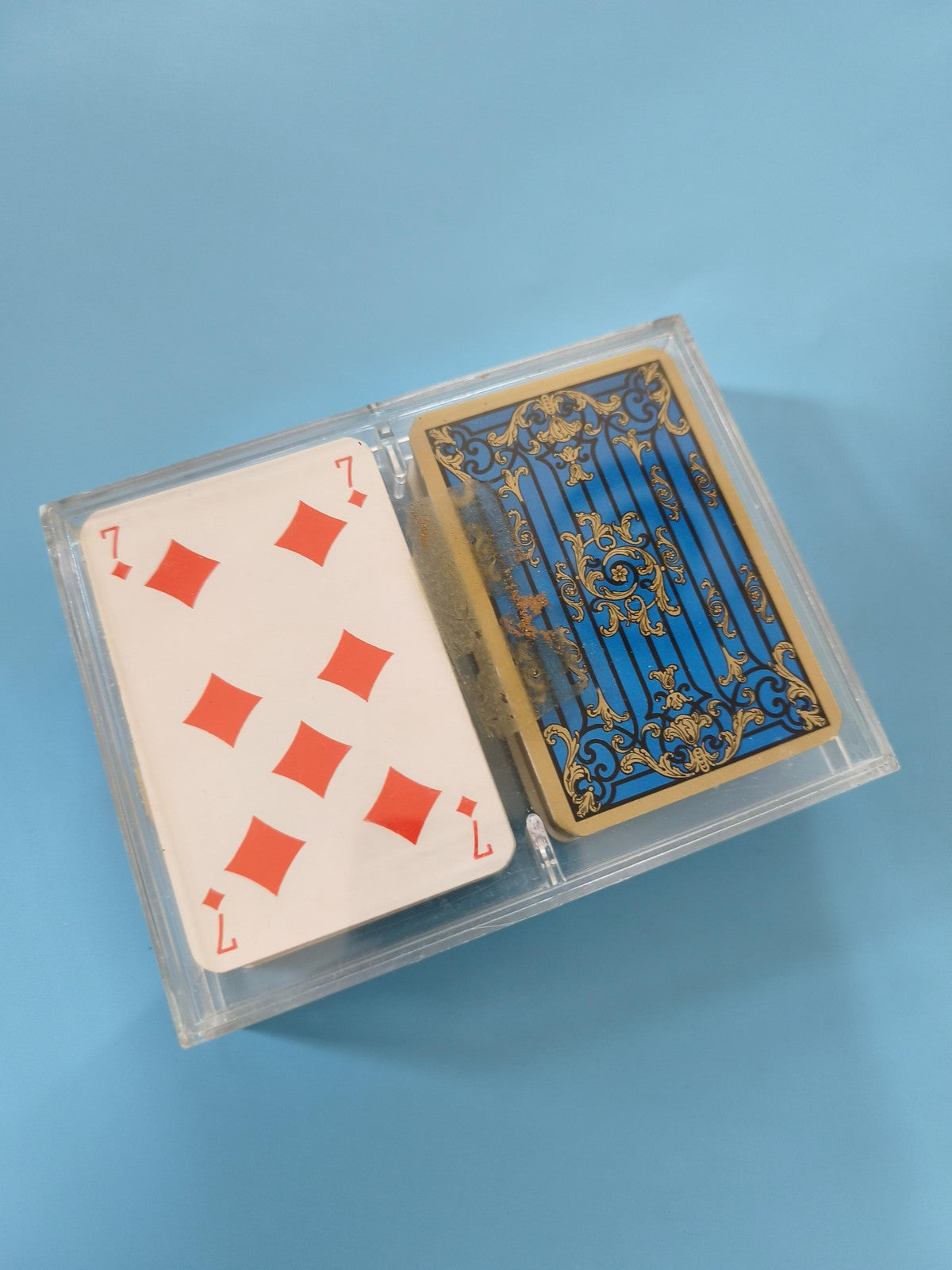 Jeu de cartes vintage ancien neuf ? Collection rétro, cartes à jouer originales