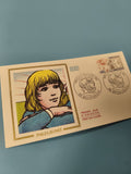 Enveloppe premier jour FDC PHILEXJEUNES Dunkerque illustration enfant