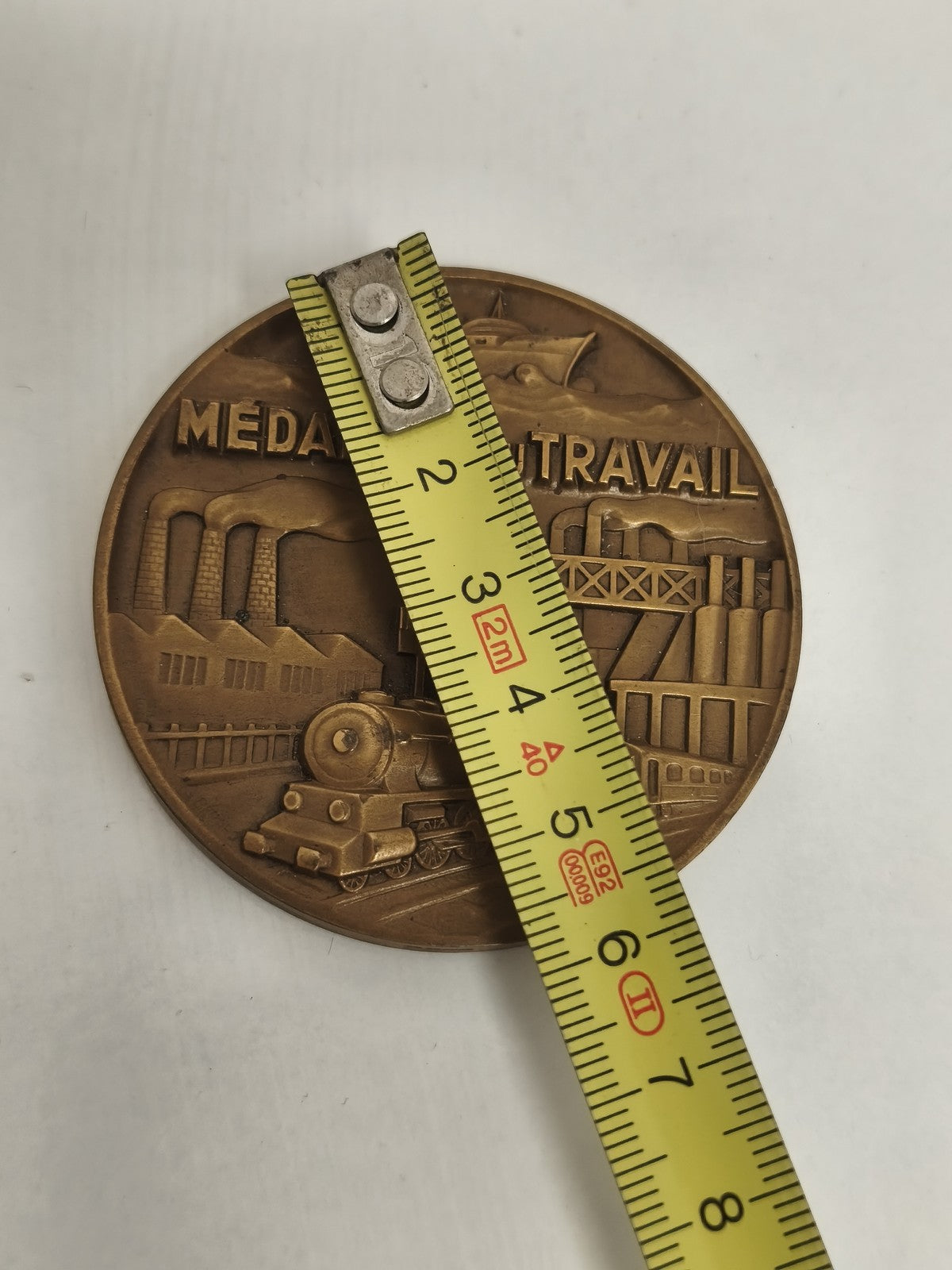 Médaille du Travail Industries Métallurgiques BdR 1952 G. BERARD bronze